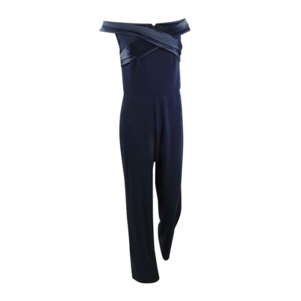 Size 6-Navy blue jumpsuit by Ralph Lauren- NEVER WORN